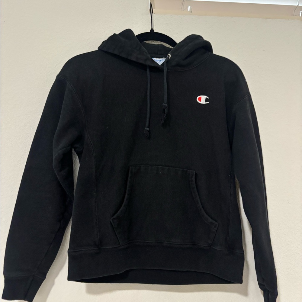 Champion Black Pullover Hoodie